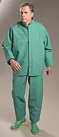 DUNLOP Protective Footwear, Chemtex Jacket/Hood, 7103400.4X, Size 4X US