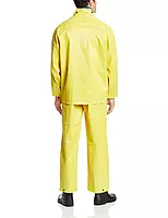 ONGUARD Webtex 3-Piece Rain Suit with Bib Pants, Size Large, Yellow