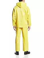 ONGUARD Webtex 3-Piece Rain Suit with Bib Pants, Size Large, Yellow