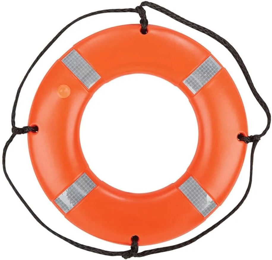 Kent ONYX 24 in Ring Buoy with Reflective Tape - Orange