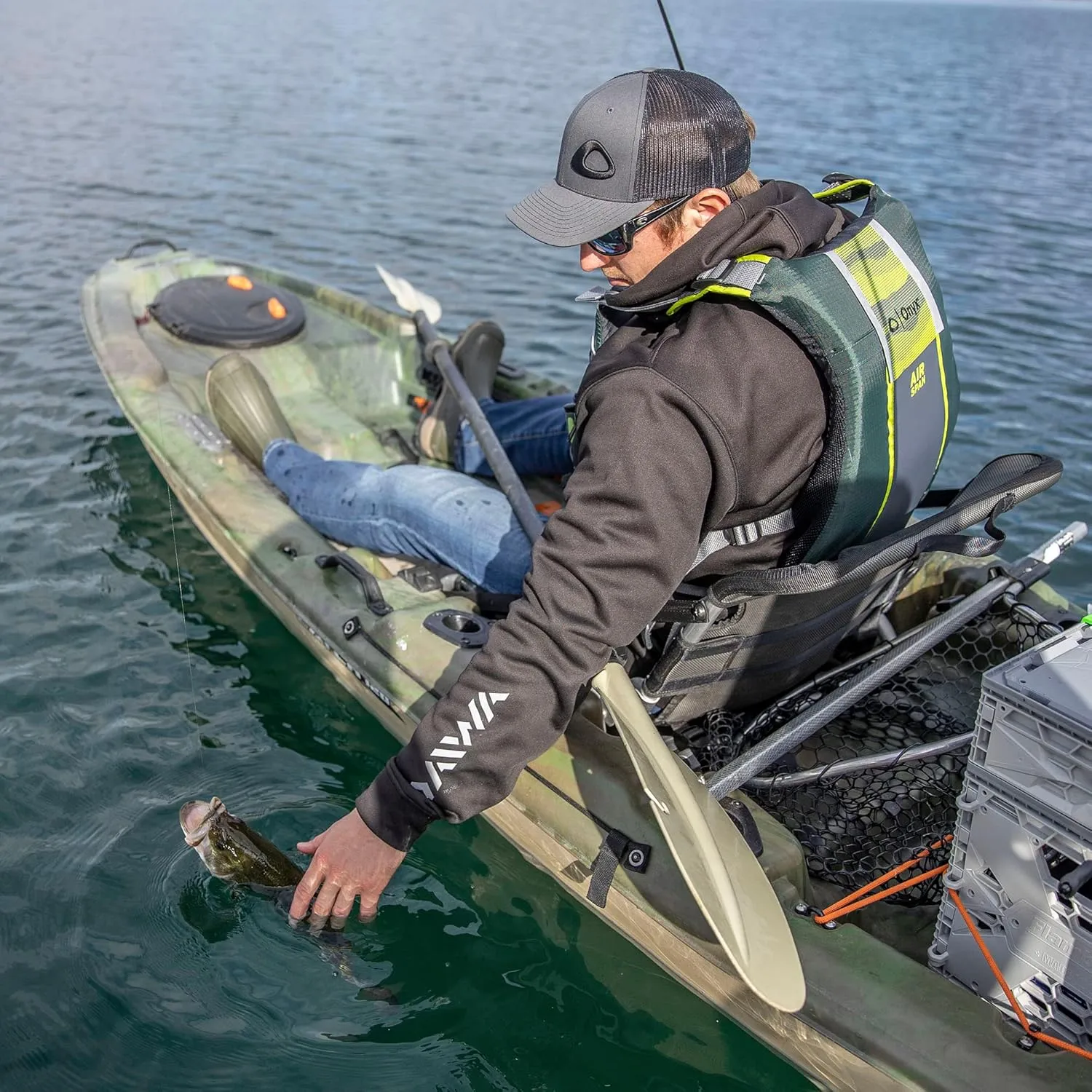 ONYX Air Span Angler USCG Approved Life Jacket