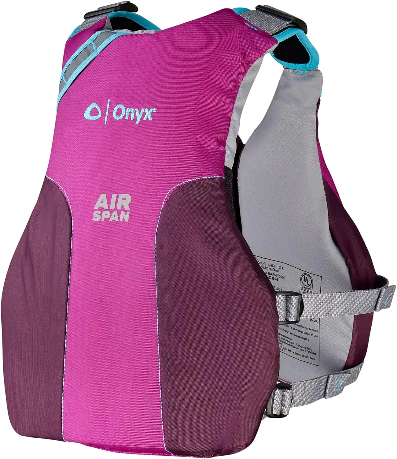 Onyx AirSpan Breeze USCG Approved Paddling Life Jacket