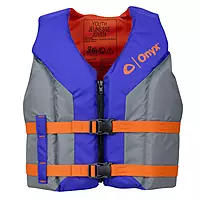 Onyx U.S. Coast Guard and Transport Canada Approved Youth Life Jacket, Fits 55-88 Pounds for All Water Activities