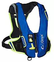 Onyx Impulse A/M-33 All Clear  Auto/Manual Inflatable Life Jacket - Blue