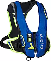 Onyx Impulse A/M-33 All Clear  Auto/Manual Inflatable Life Jacket - Blue