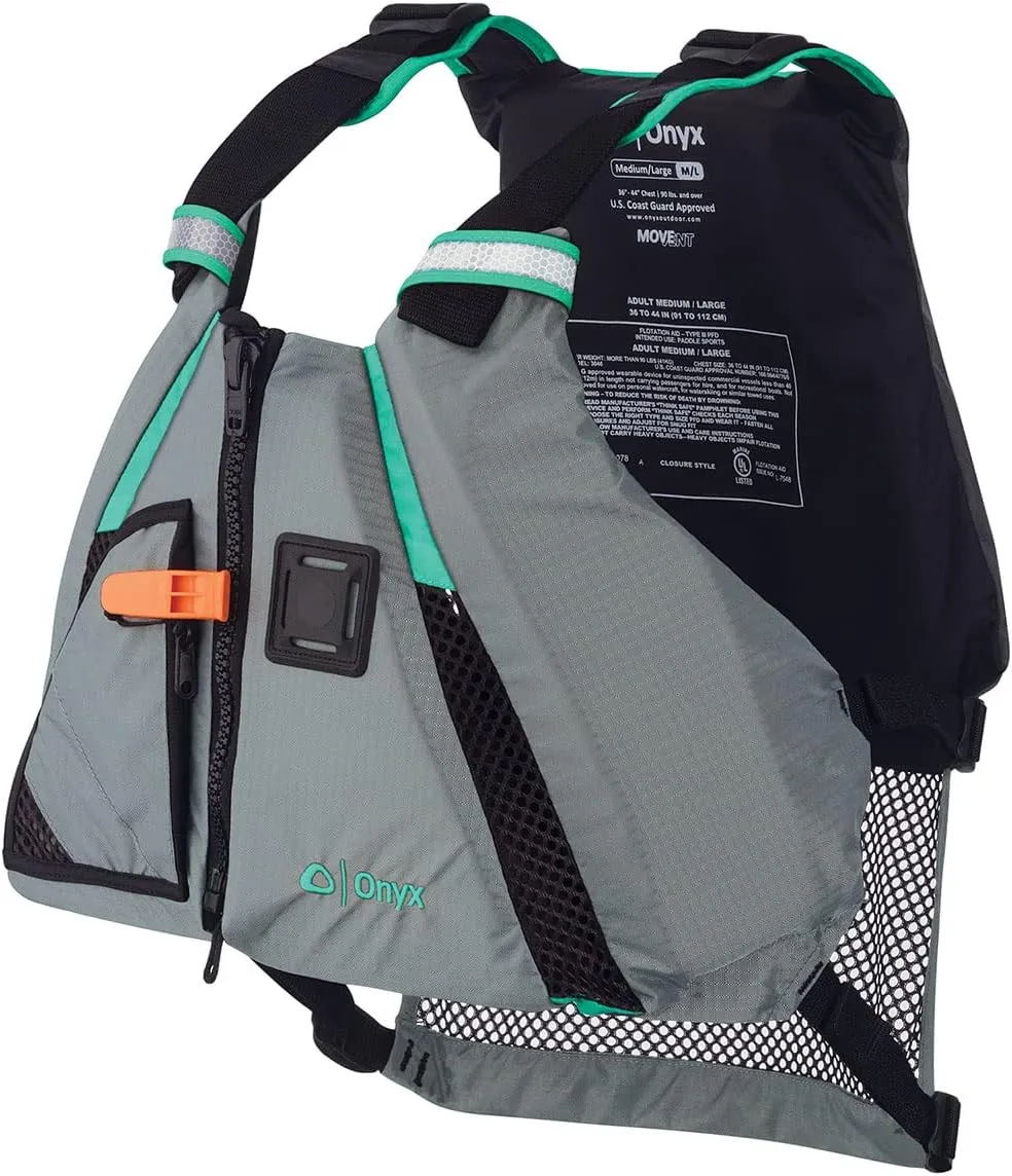 Onyx Kayak Fishing Life Jacket Universal Kayak Fishing Life Jacket + Life Vest