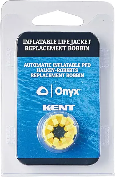 Onyx Replacement Bobbin (139800-300-999-17) - Yellow Water-Sensitive Bobbin for Inflatable Life Jackets