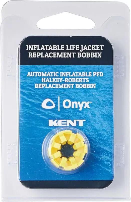 Onyx Replacement Bobbin (139800-300-999-17) - Yellow Water-Sensitive Bobbin for Inflatable Life Jackets