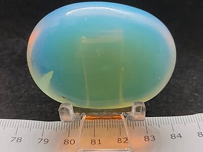 Opalite Palmstones (Girasol Glass) (India)