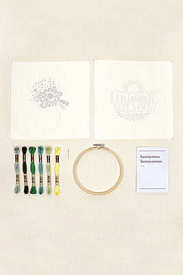 Passeggiata nel bosco - DMC Mindful Making kit ricamo completo Passeggiata nel bosco - DMC Mindful Making kit ricamo completo