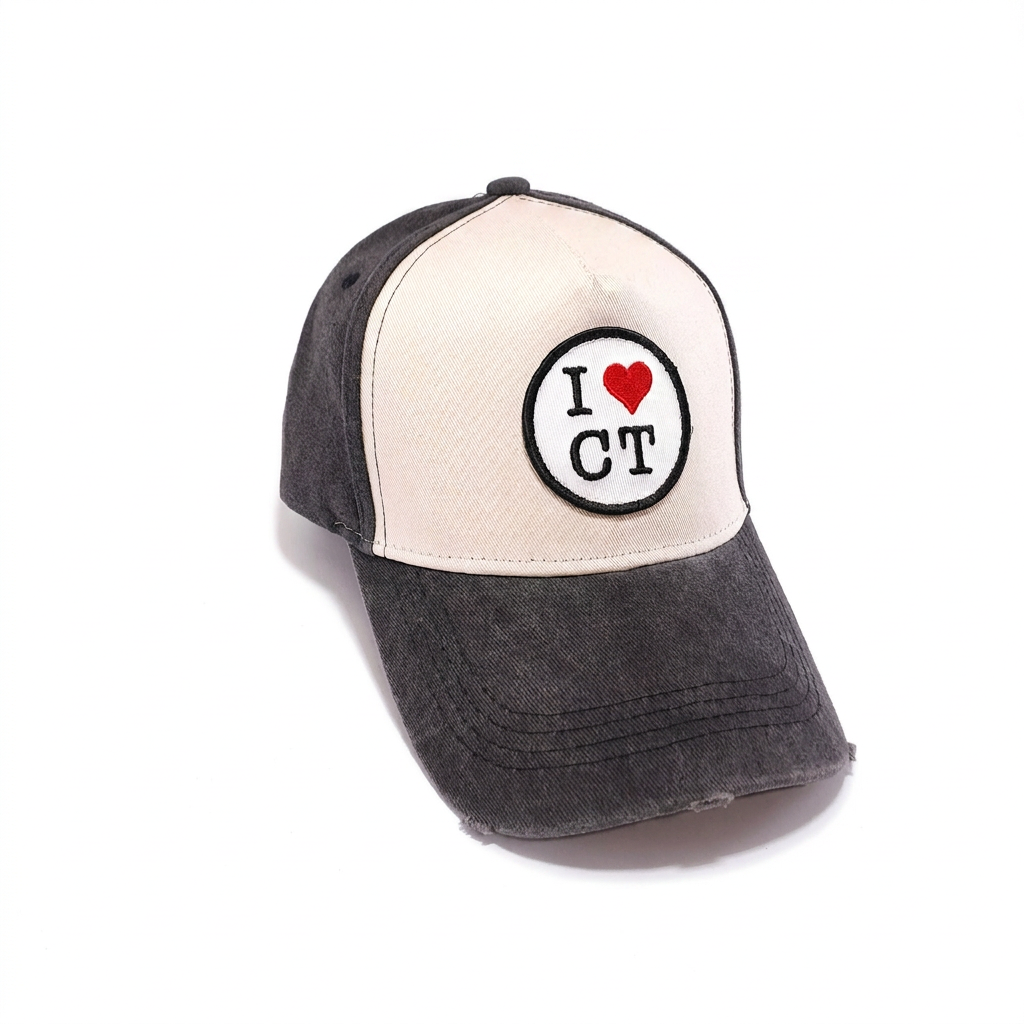 Worn Trucker Grey ILOVECT RND
