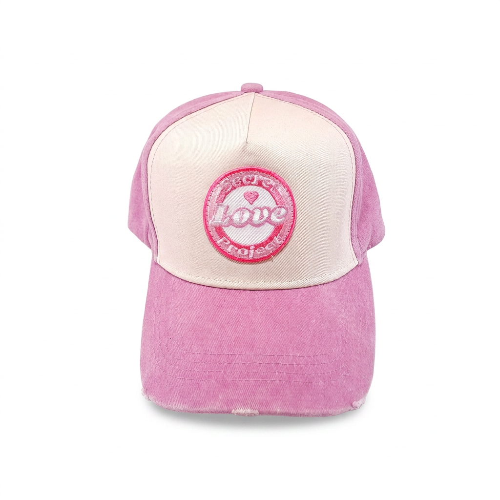 Worn Pink Trucker SLP Option 2