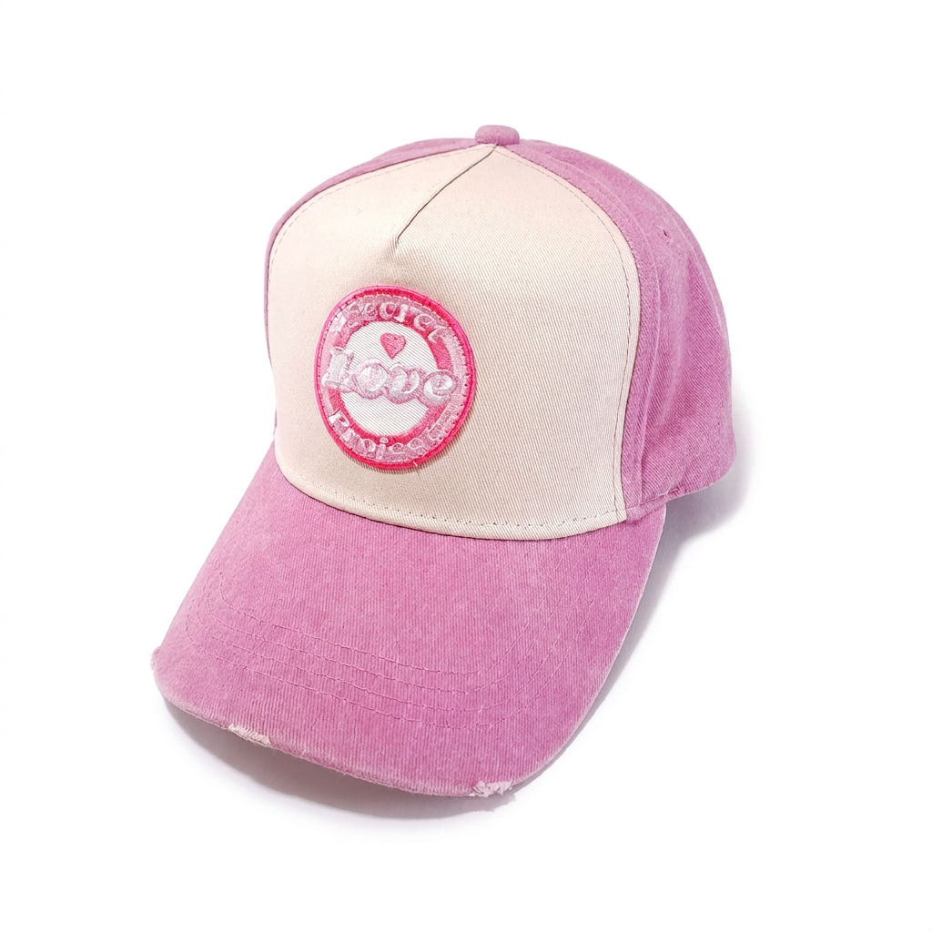 Worn Pink Trucker SLP Option 2
