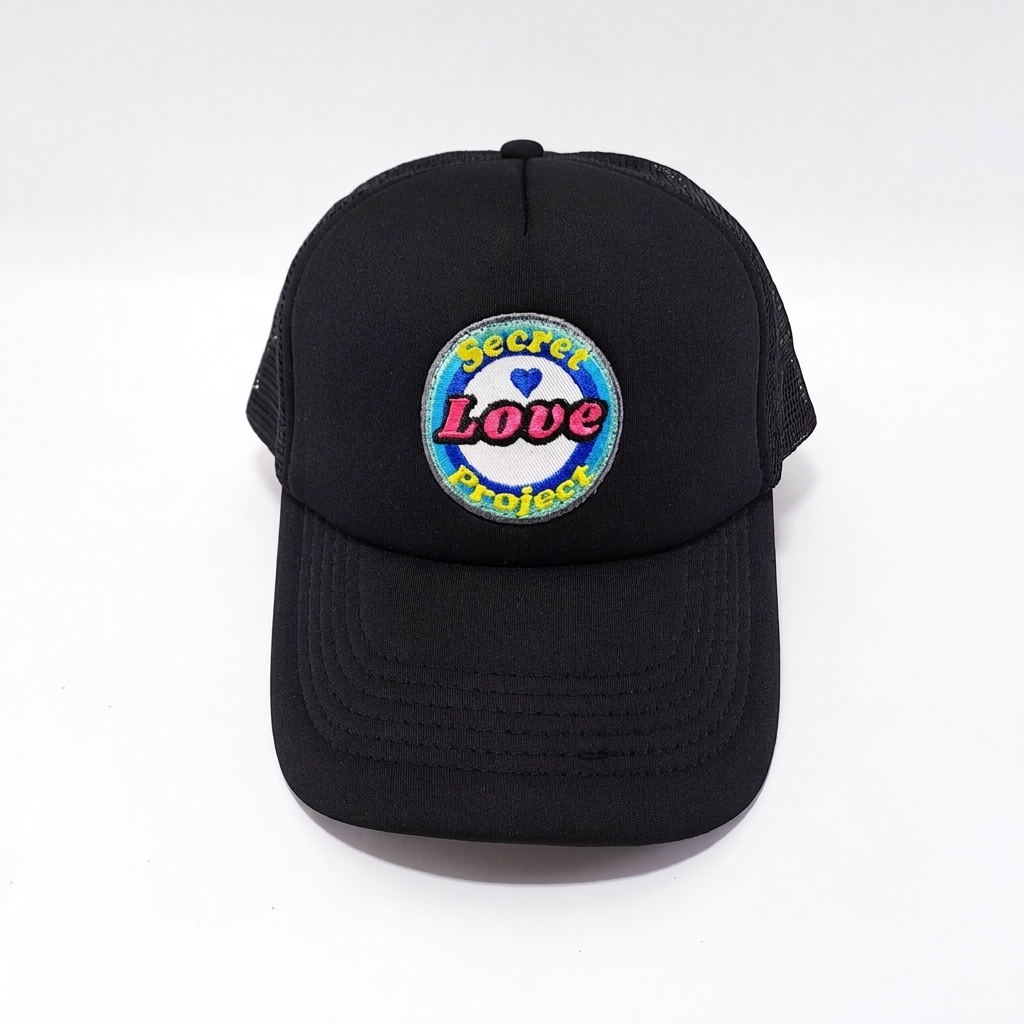 Mesh Trucker Black SLP