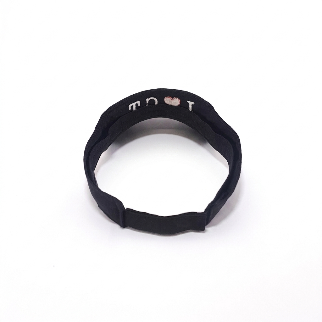 Sports Visor Black ILOVECT