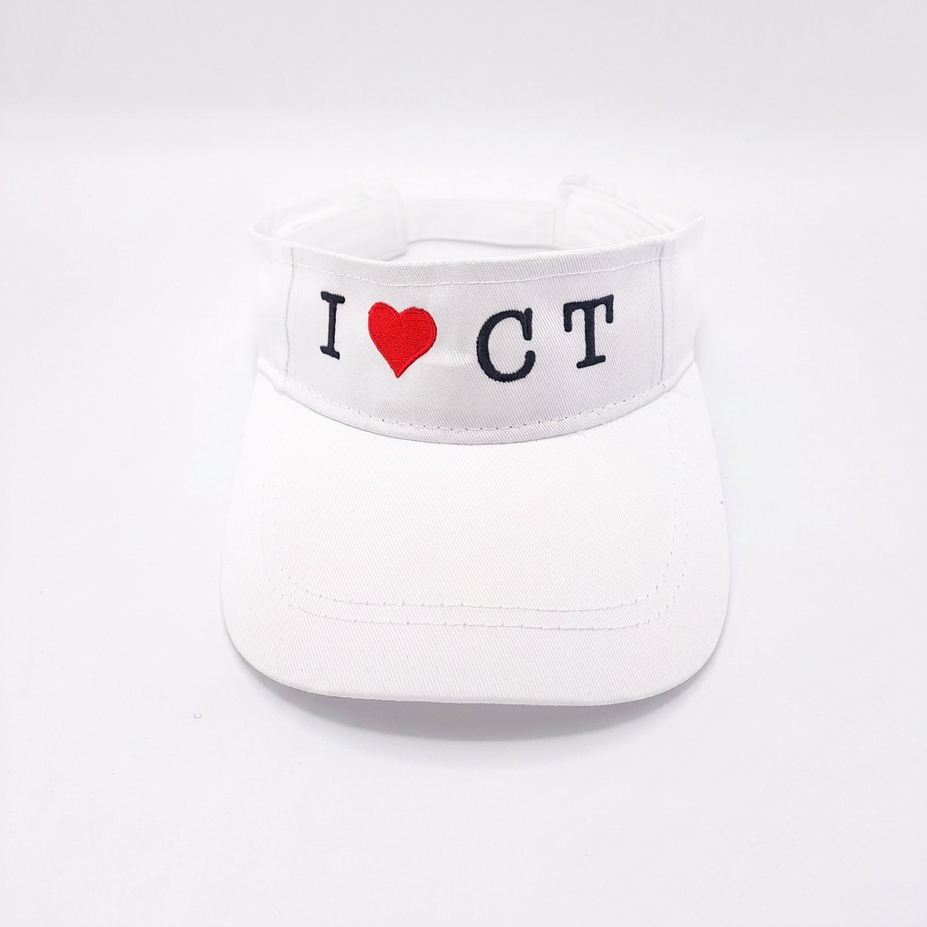 Sports Visor White ILOVECT