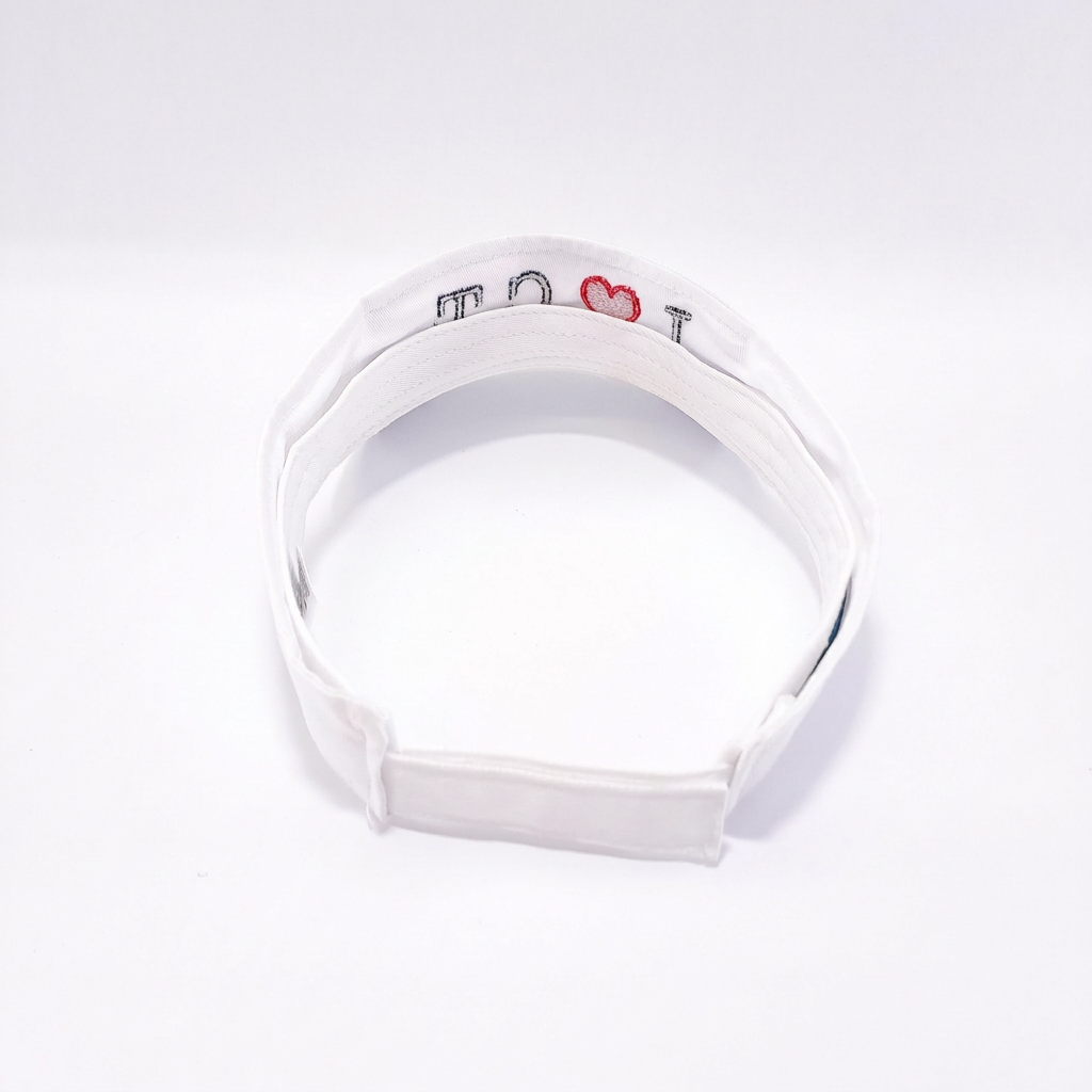 Sports Visor White ILOVECT