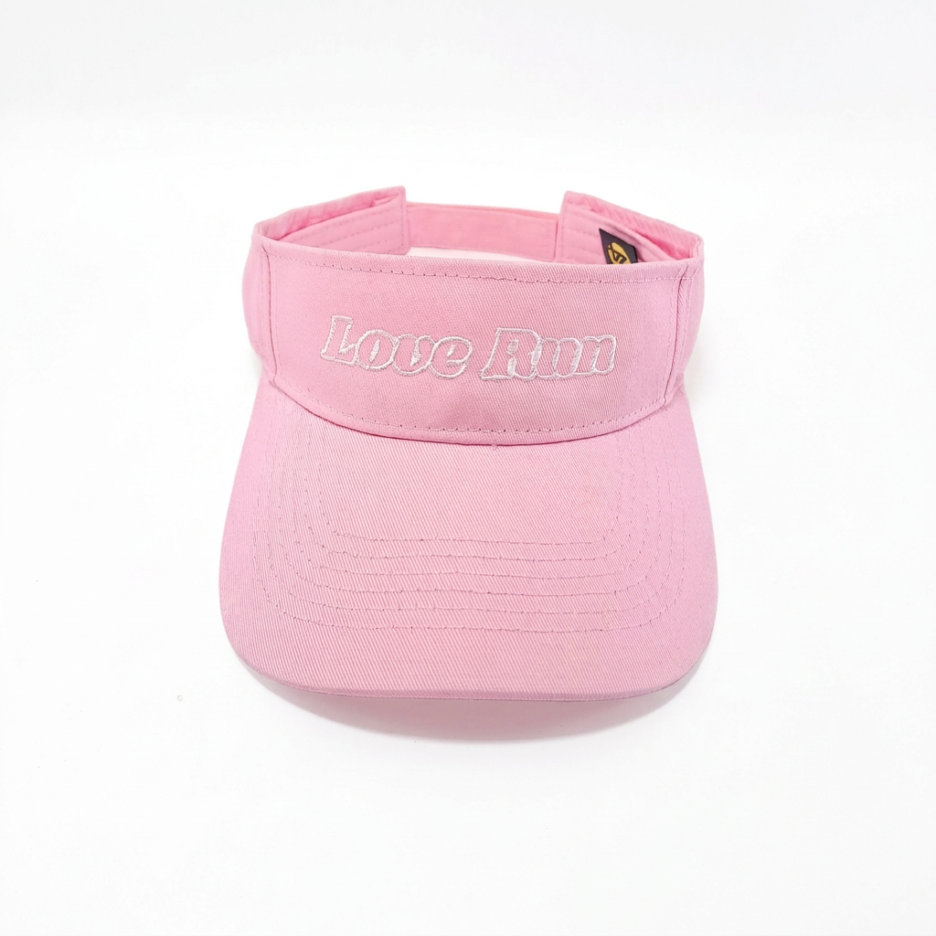 Sports Visor Pink Love Run