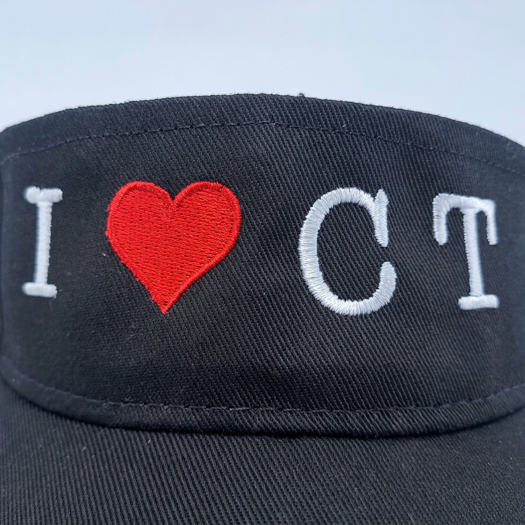 Sports Visor Black ILOVECT