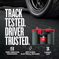 OPTIMA RedTop GRP34 800 CCA Sealed AGM Starting Battery - 8004-003