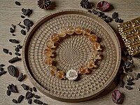 amber clear bracelet