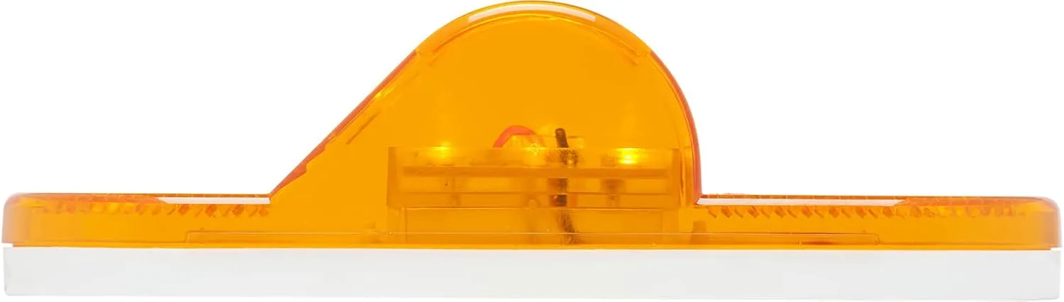 10-LED 6IN. Yellow E2-Rated MID-Ship Turn Signal and Intermediate Marker Light