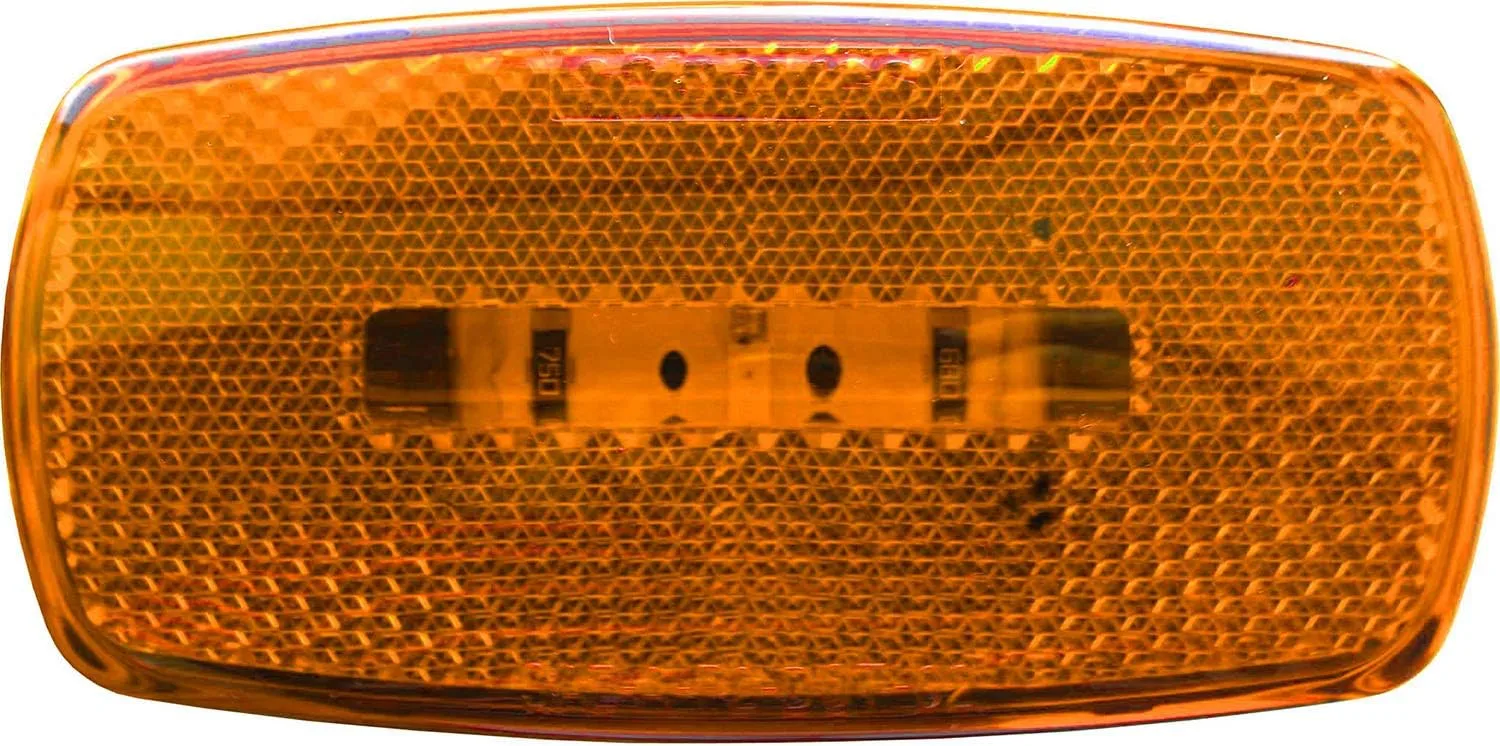 Optronics MCL0032RBBP LED Marker/Clearance Light with Reflex, Amber