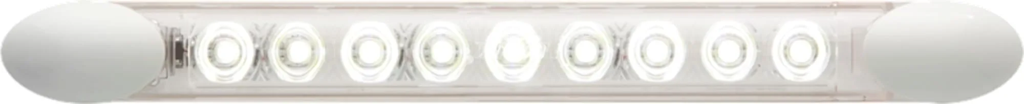 Optronics - ILL70CB - LED 8IN Strip; 12V; Clear;W/OSWITCH