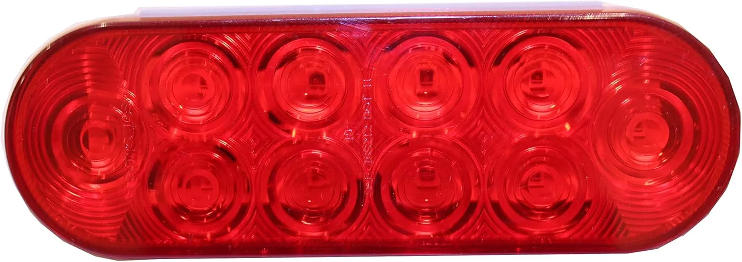 LED Tail Light, 6" Grommet Mount,10D