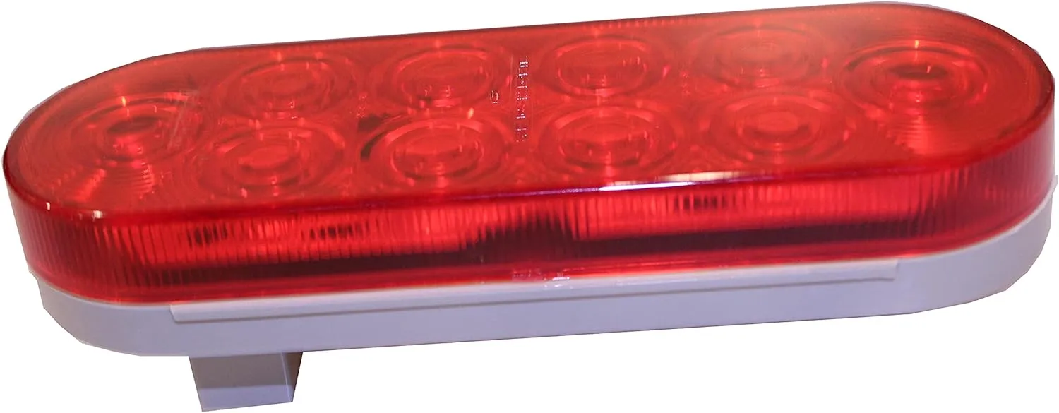LED Tail Light, 6" Grommet Mount,10D