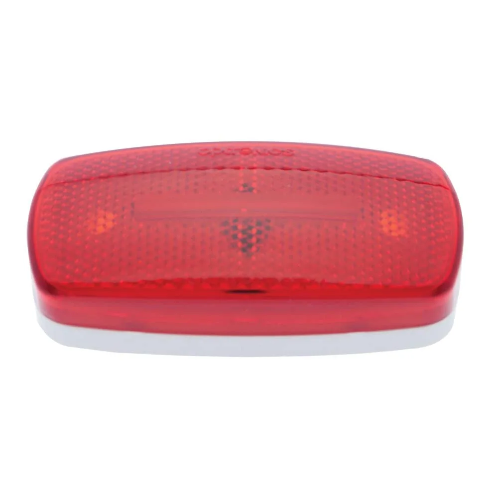 Optronics MC32RS Surface Mount Maker/Clearance Light with Reflex, Red