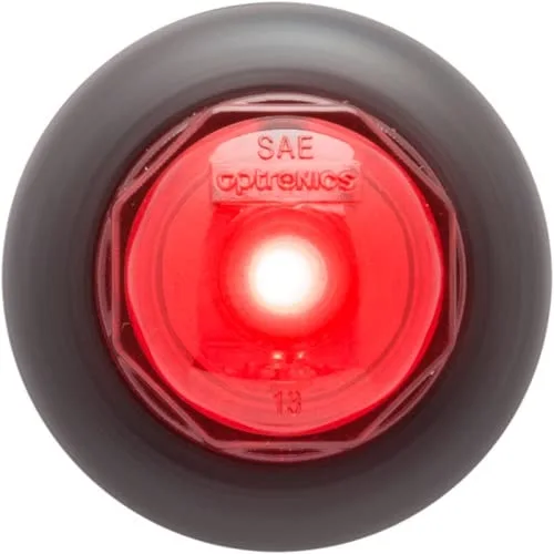 OPTRONICS MCL10RKB Red LED Clearance Light