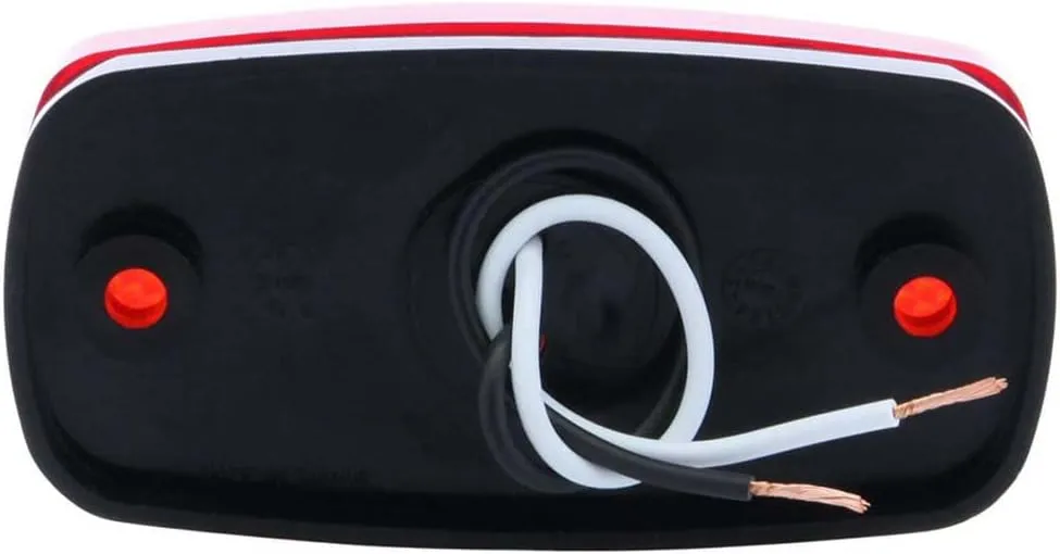 Optronics MCL32RBBP LED Surface Mount Marker/Clearance Light with Reflex, Black