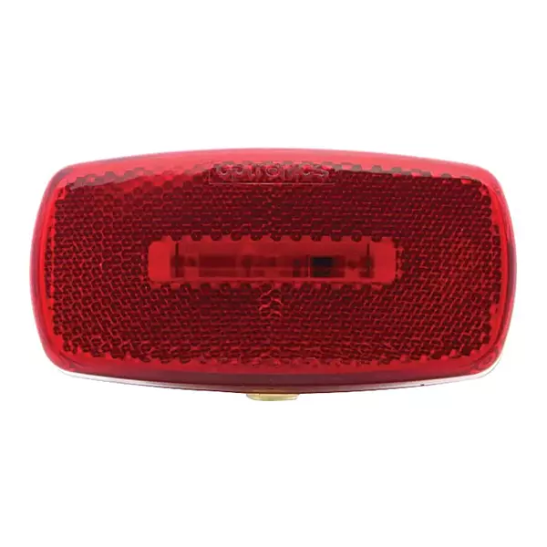 Optronics MCL32RBS Surface Mount LED Marker Clearance Light with Reflex, Red 1 Count (Pack of 1)