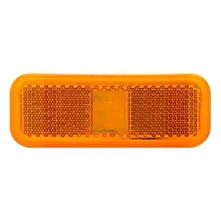 Optronics MCL44AB1 Led Mark Light Rect 1Wire Amber
