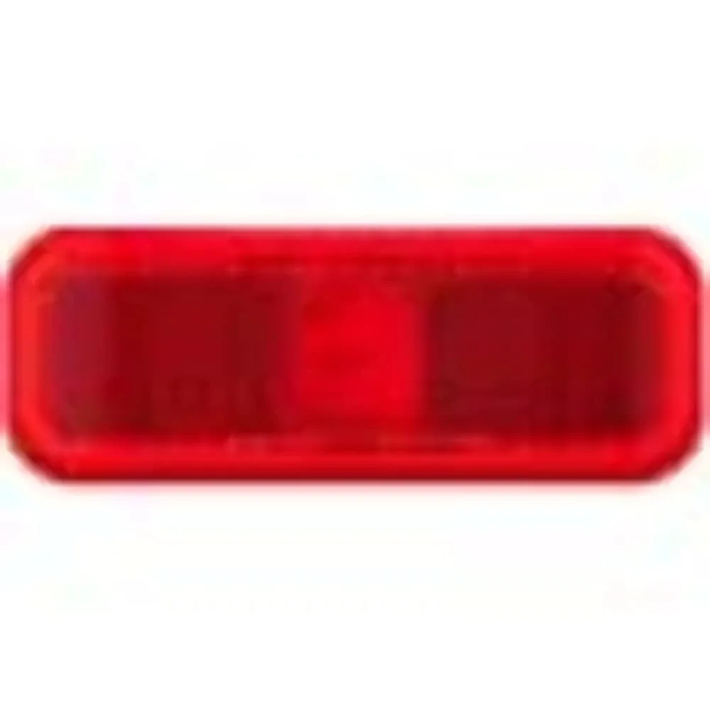 Optronics MCL44RB1 LED Marker Light Rectangular 1-Wire Red
