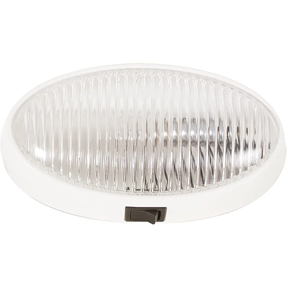 Optronics Porch Light Ov with Switch, Clear (RVPL7CP)