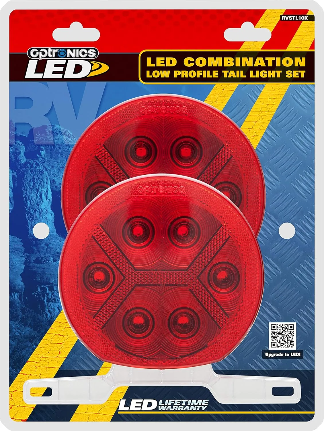 Optronics RVSTL10K LED RV Tail Lights, Red