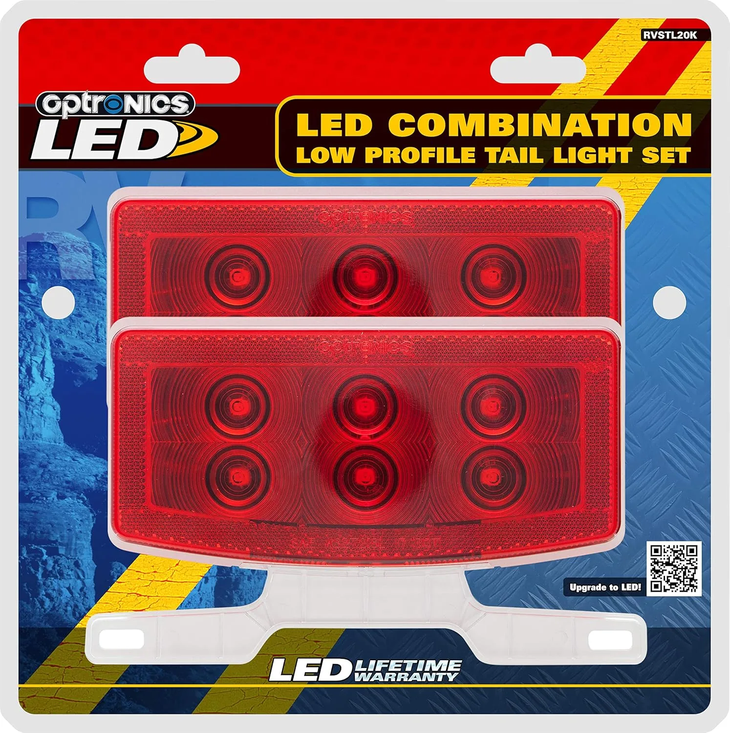 Optronics RVSTL20K LED RV Tail Lights,Red