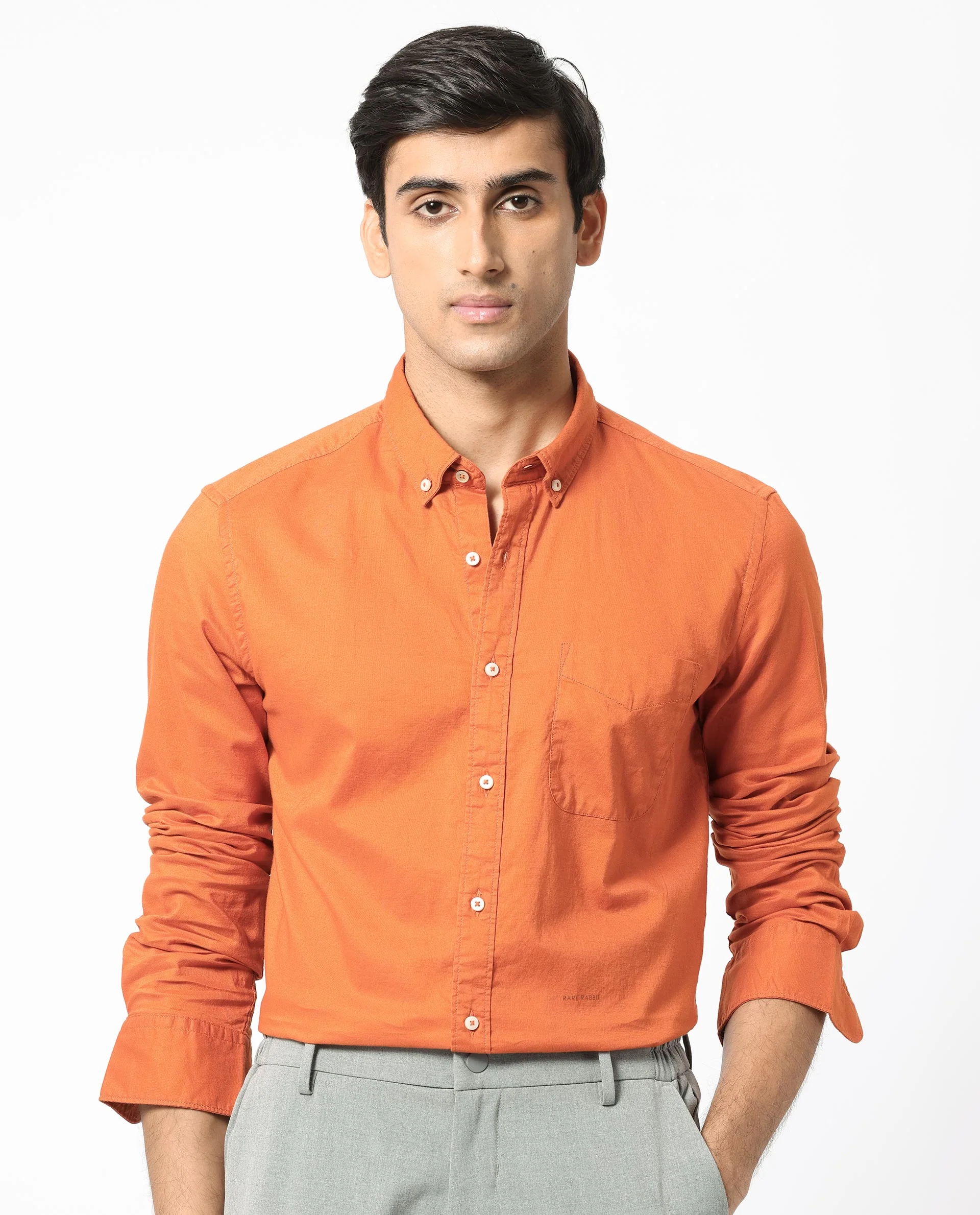 Orange Shirt For Men