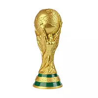 World Cup Sports Football Trophy Resin 13cm