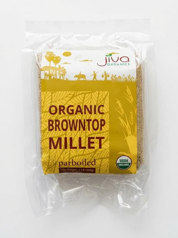 Organic Browntop Millet 2LB