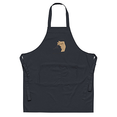 Respek My Meat cotton apron