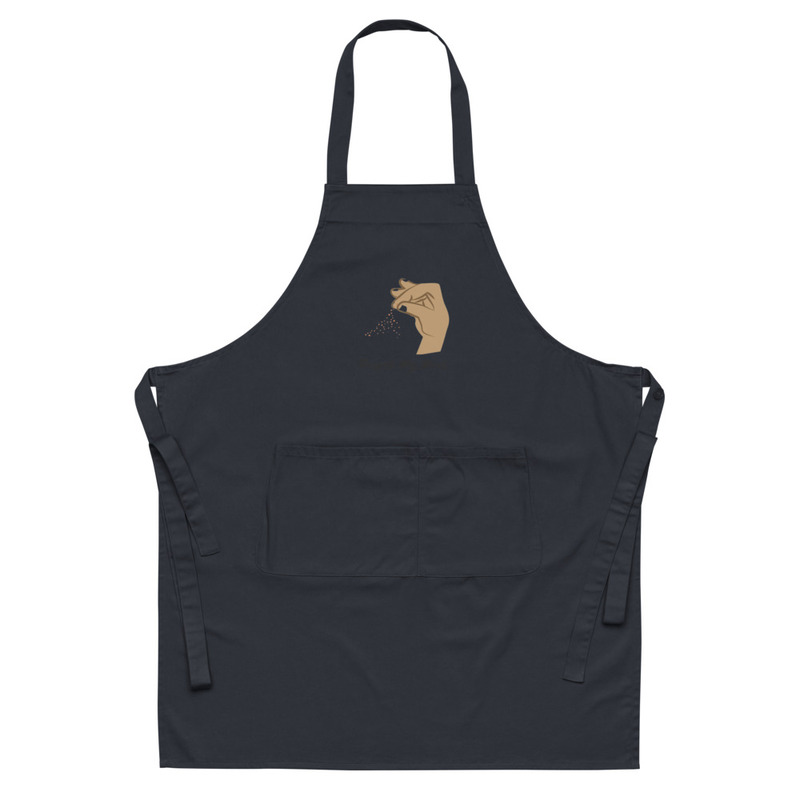 Respek My Meat cotton apron