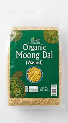 Moong Dal Split Yellow 4LB JIVA ORG