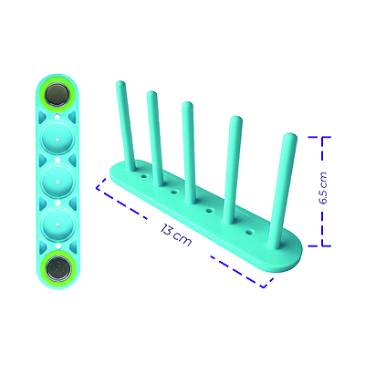 Organizador Magnético Para Bobinas 5 columnas Unidad Organizador Magnético Para Bobinas 5 columnas Unidad
