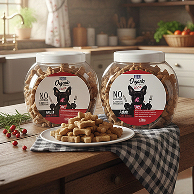 Orgo Biscuis Treats Adult 500g