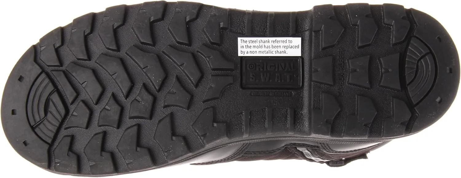 Original S.W.A.T. Men's Classic 9\" Side-Zip Safety Work Boot
