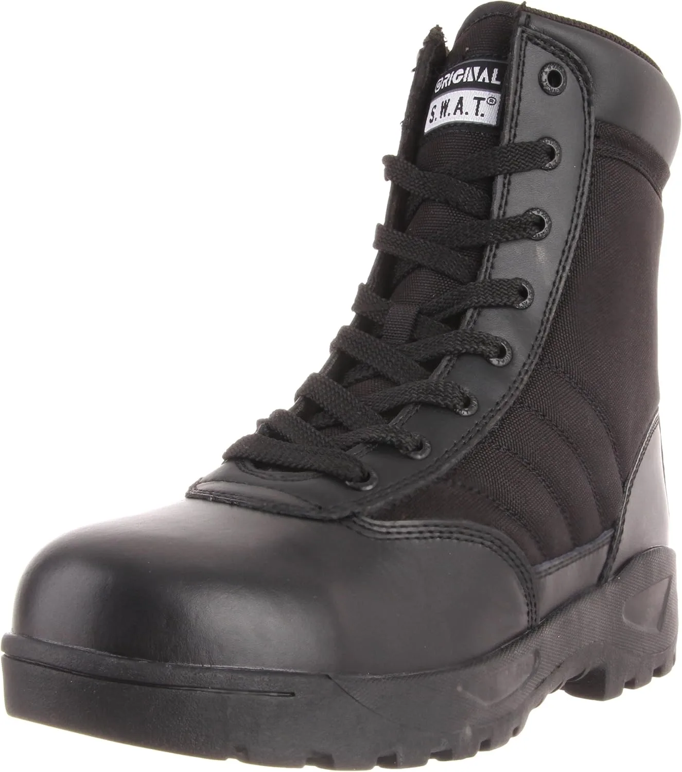 Original S.W.A.T. Men's Classic 9\" Side-Zip Safety Work Boot
