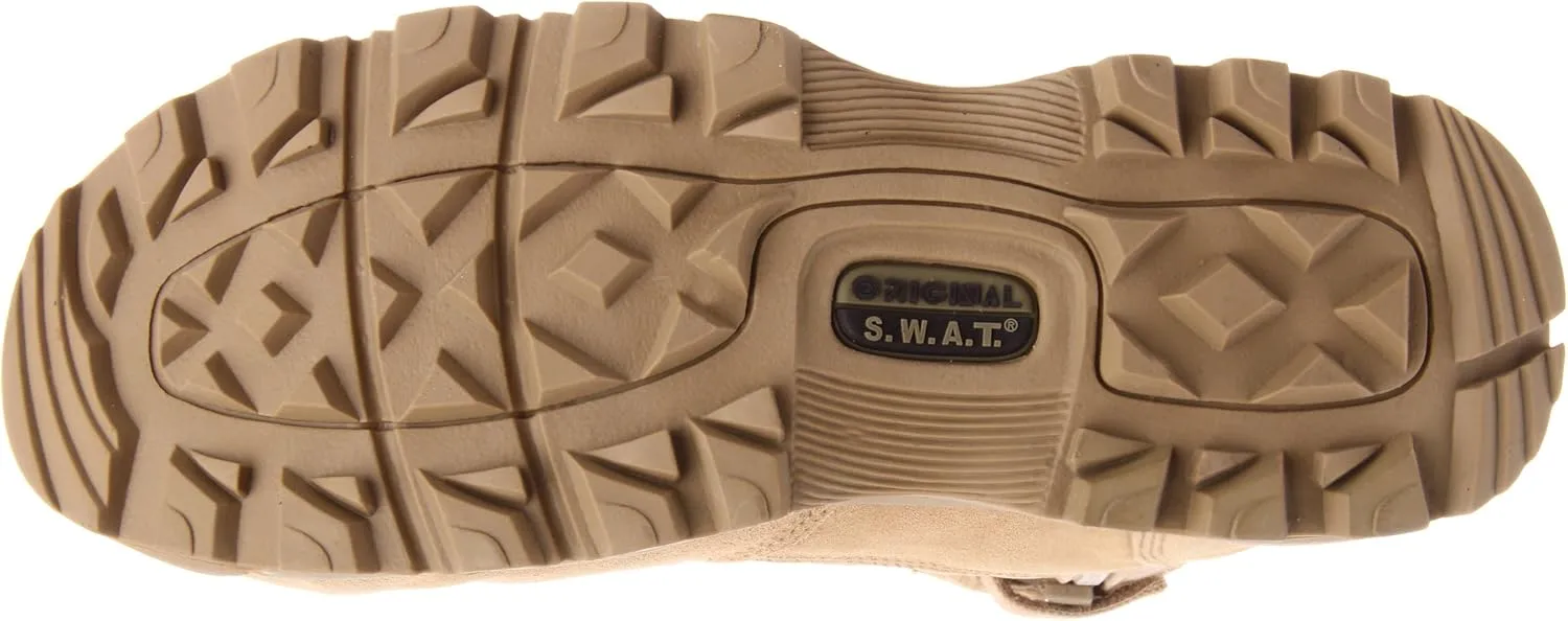 ORIGINAL S.W.A.T. Classic 9" Side-Zip Safety Toe Boots – Suede Leather